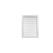 Ekena Millwork Vertical Surface Mount PVC Gable Vent: Functional, w/ 2"W x 1-1/2"P Brickmould Frame, 22"W x 30"H GVPVE22X3002SF - alternate 1